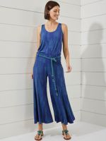 Calça Tuquinha Malha Fria Cobra D'Água Azul