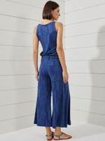 Calça Tuquinha Malha Fria Cobra D'Água Azul