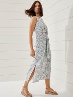 Vestido Fabia Conchas Azuis 