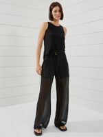 Calça Brigitte Chiffon Preto