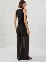 Calça Brigitte Chiffon Preto