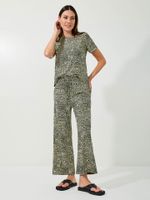 Calça Alicia Malha Fria Jardim Secreto