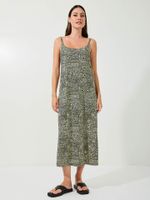 Vestido Maya Malha Fria Jardim Secreto