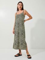 Vestido Maya Malha Fria Jardim Secreto