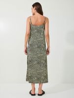 Vestido Maya Malha Fria Jardim Secreto