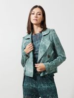 Jaqueta Florence Malha Nobu Mistério Verde 