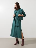 Vestido Martina Malha Nobu Verde Esmeralda