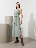 Vestido Martina Malha Nobu Verde Natural 