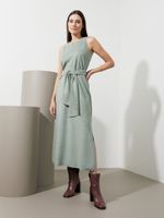 Vestido Martina Malha Nobu Verde Natural 