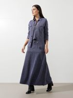 Saia Raphaela Tweed Nobel Blue