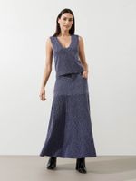 Saia Raphaela Tweed Nobel Blue