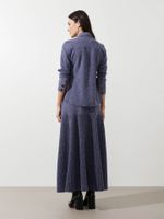 Saia Raphaela Tweed Nobel Blue