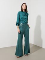 Calça Eva Malha Nobu Verde Esmeralda