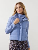 Colete Clara Nylon Blue Jeans 