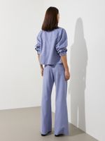 Jaqueta Londres Malha Nobu Blue Jeans 