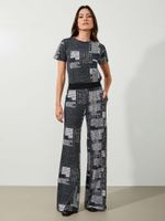 Calça Cléo Malha Fria Patch PB