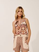 Blusa Ligia Ikat 