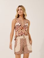 Blusa Ligia Ikat 