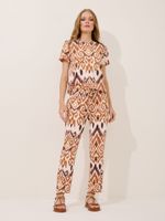 Calça Clara Malha Fria Ikat 