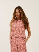 Blusa Najla Movimento Urucum 