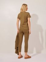 BLUSA BRENDA MALHA SHAPE ERVA MATE