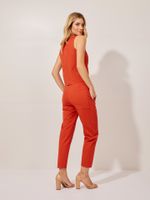 Blusa Grazy Malha Shape urucum