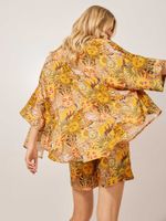Kimono Jade Viscose Alma Solar