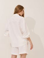 Camisa Soraia Linho Olimpia Off White