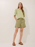 Shorts Leila Twill Bari Verde Seiva