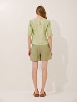 Shorts Leila Twill Bari Verde Seiva