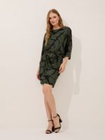 Vestido Austin Malha Fria Folhagem Orgânica