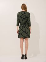 Vestido Austin Malha Fria Folhagem Orgânica