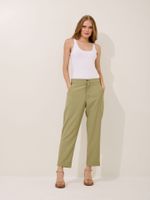 Calça Leila Twill Bari Verde Seiva