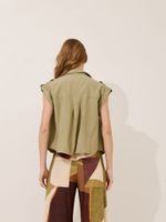Colete Tina Twill Bari Verde Seiva 