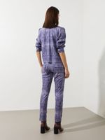 Calça Mari Malha Nobu Mistério Roxo