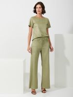 Calça Pantalona Malha Nobu Oliva