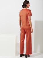 Calça Pantalona Malha Nobu Terra Firme