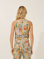 Blusa Najla Mosaico De Aventuras 