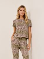 Camiseta Fabiana Malha Fria Savana 