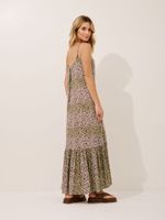 Vestido Londres Malha Fria Savana 