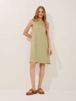 Vestido Viena Malha Nobu Verde Seiva 