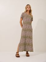 Vestido Renata Malha Fria Savana 