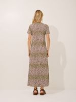 Vestido Renata Malha Fria Savana 