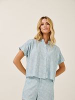 Camisa Zaya Aurora Azul 