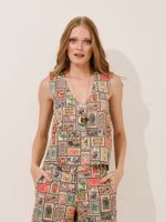 Blusa Grazi Malha Nobu Selos Da Natureza 