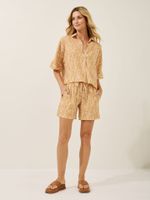 Camisa Lara Movimento Amarelo 