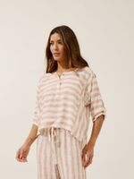Bata Oasis Viscose Listras Orgânicas  