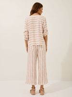 Calça Alicia Viscose Listras Orgânicas