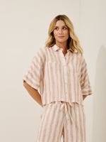 Camisa Lara Viscose Listras Orgânicas