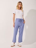 Calça Nilo Linho Azul Caribe